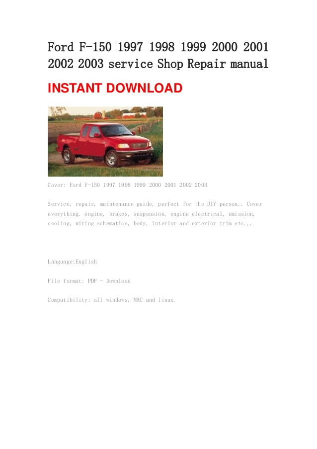 Free factory service manual